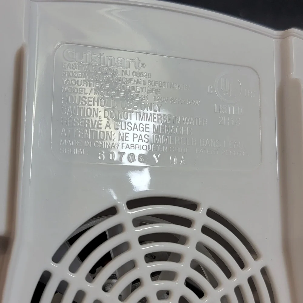 Cuisinart ice 21